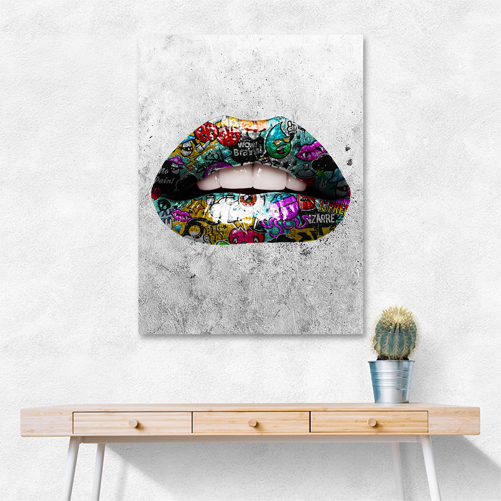 Graffiti Lips