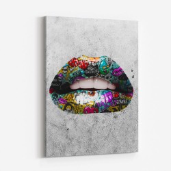 Graffiti Lips