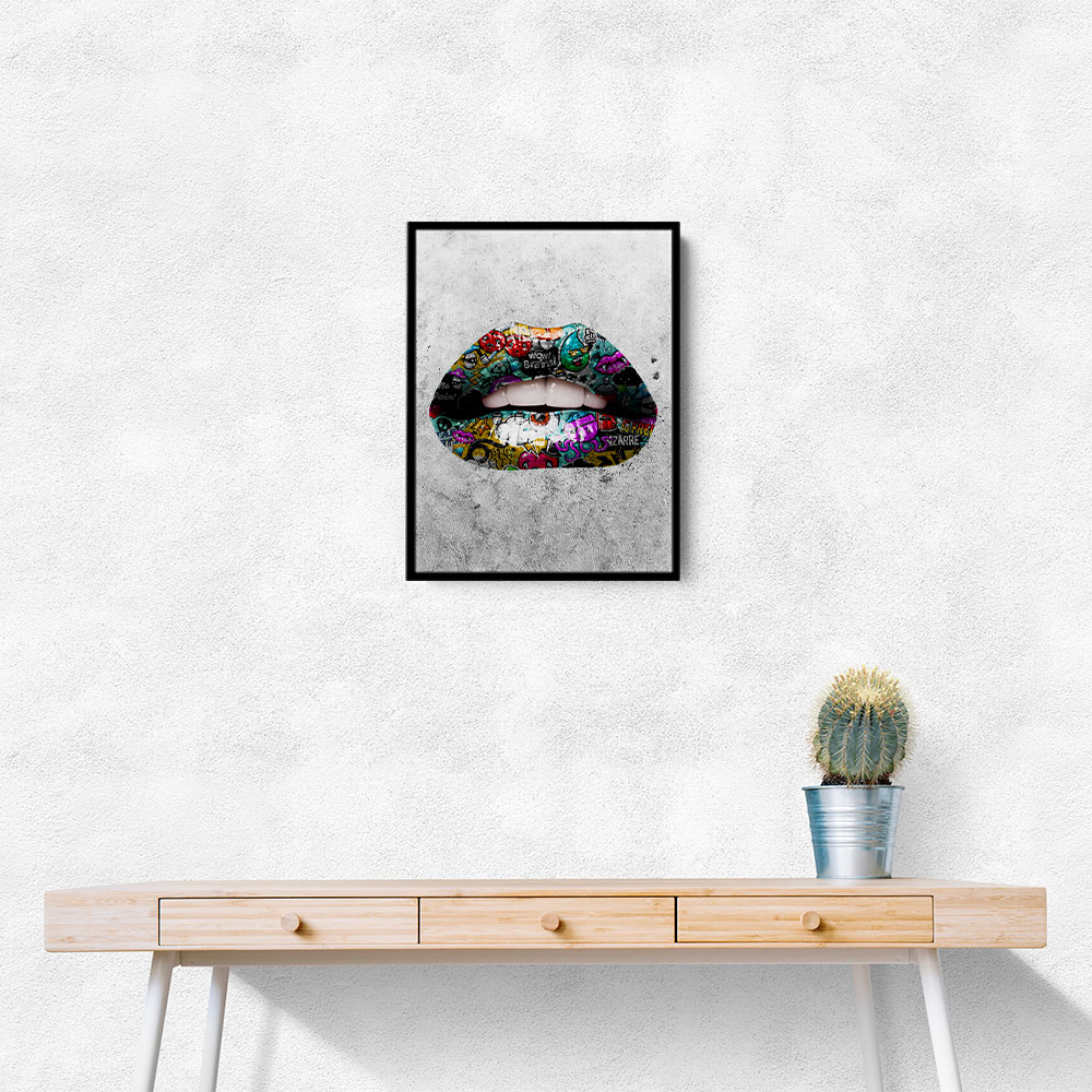 Graffiti Lips