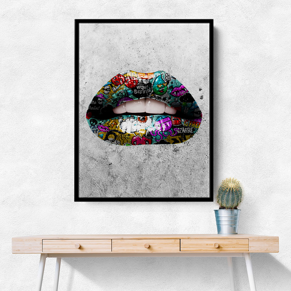 Graffiti Lips