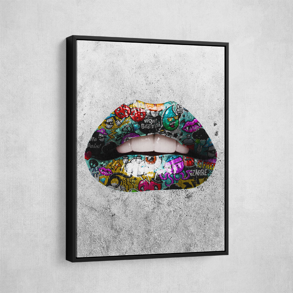 Graffiti Lips