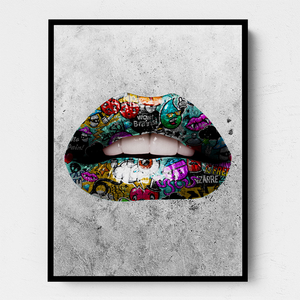 Graffiti Lips