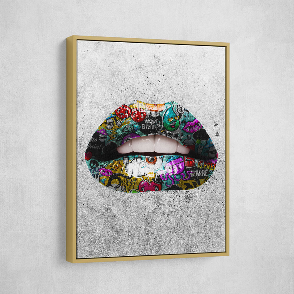 Graffiti Lips