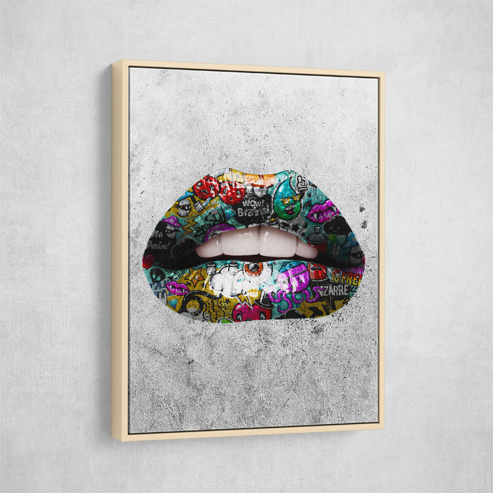 Graffiti Lips