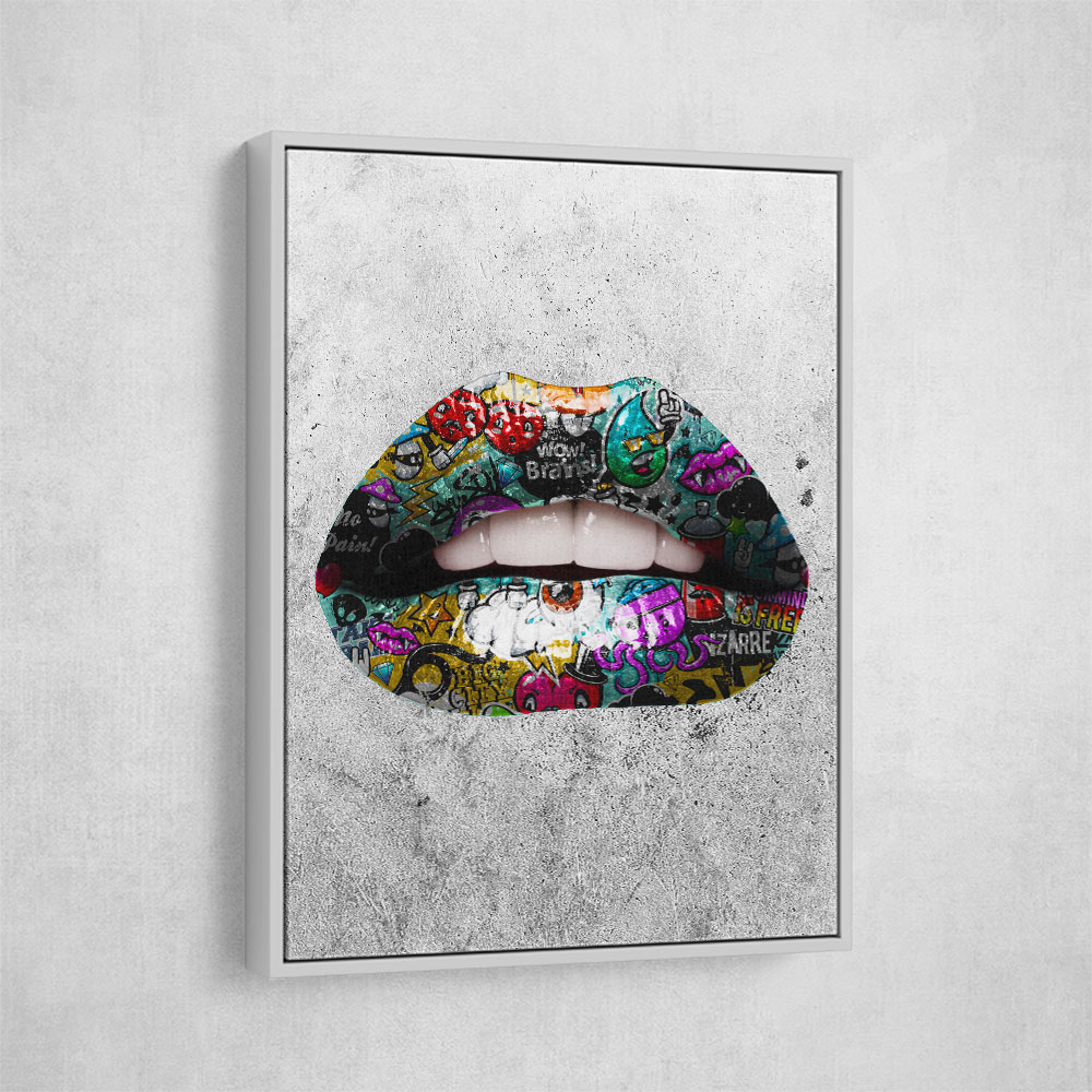 Graffiti Lips