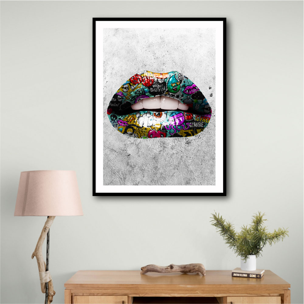 Graffiti Lips