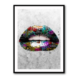 Graffiti Lips