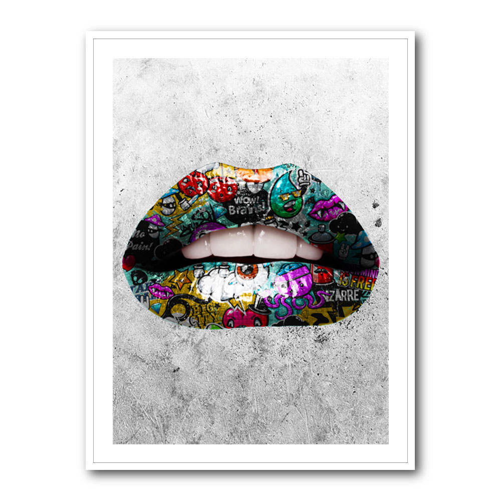 Graffiti Lips