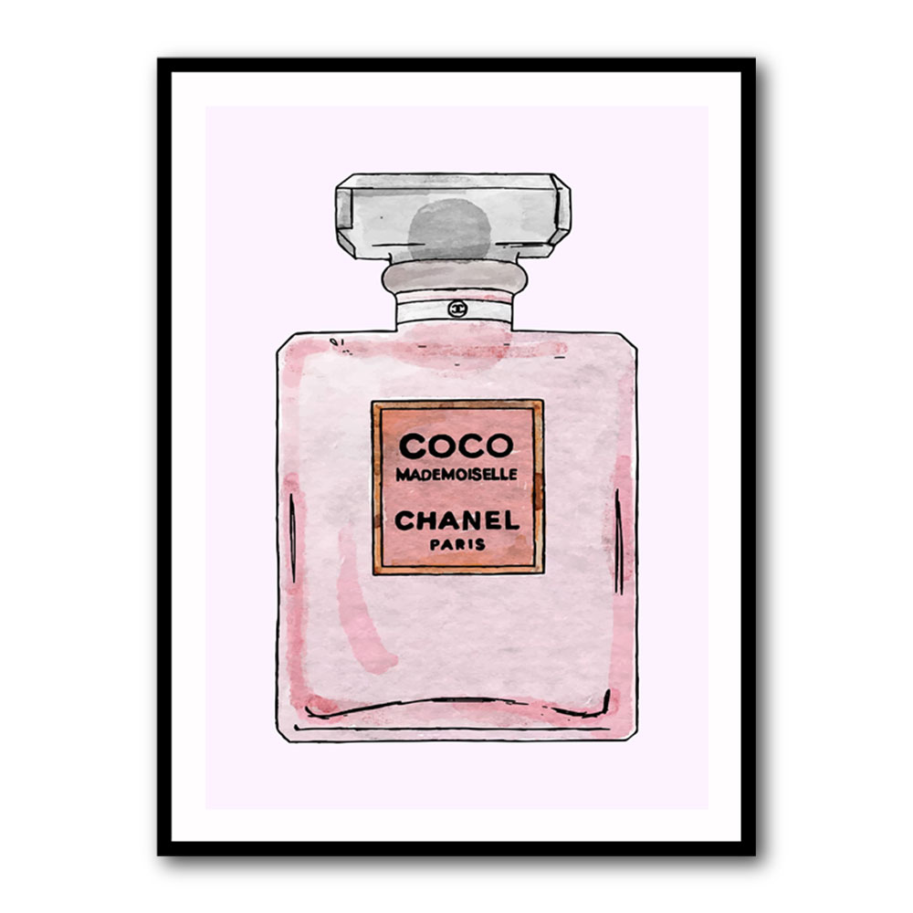 Coco Chanel Art Print  Pop Motif