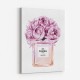 Chanel Pink Flower Perfume Bottle