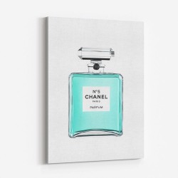 Chanel No 5 Aquamarine Perfume Bottle