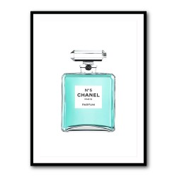 Chanel No 5 Aquamarine Perfume Bottle