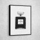 Chanel No 5 Black Perfume Bottle