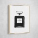 Chanel No 5 Black Perfume Bottle