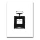 Chanel No 5 Black Perfume Bottle