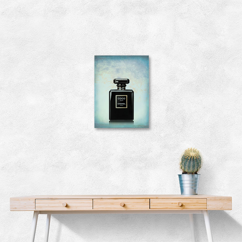 Coco Noir Blue Art Print