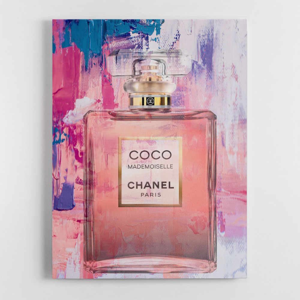 Coco Mademoiselle Abstract Perfume Bottle