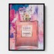 Coco Mademoiselle Abstract Perfume Bottle