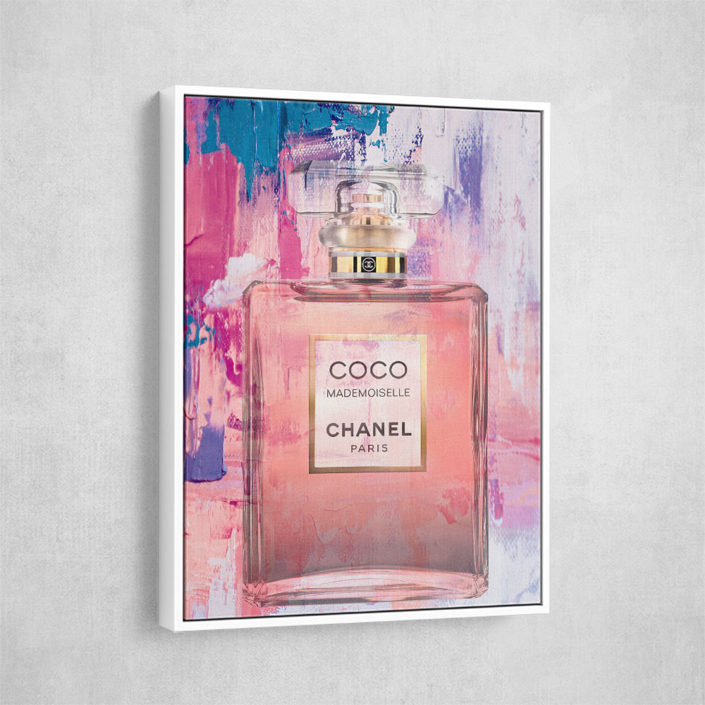 Coco Mademoiselle Abstract Perfume Bottle