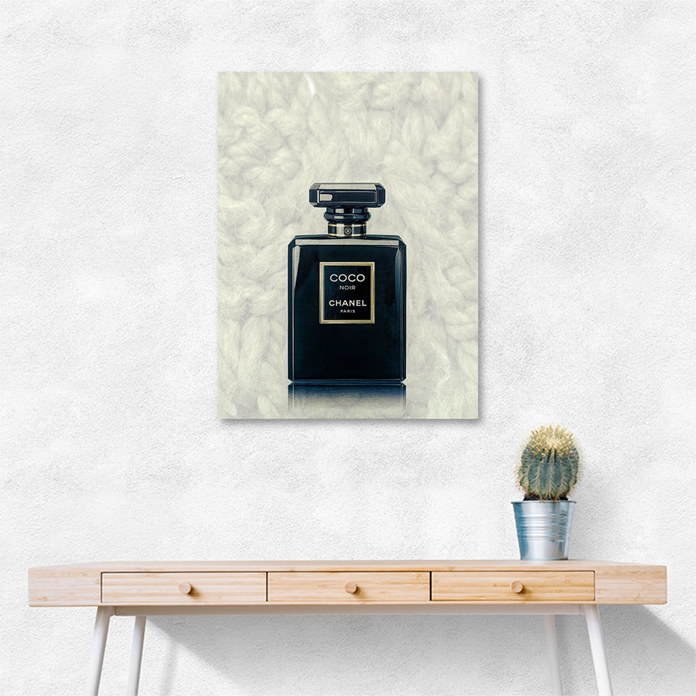 Coco Chanel Noir Perfume Bottle