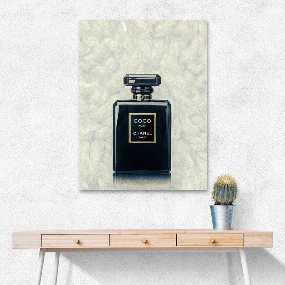 Coco Chanel Noir Perfume Bottle