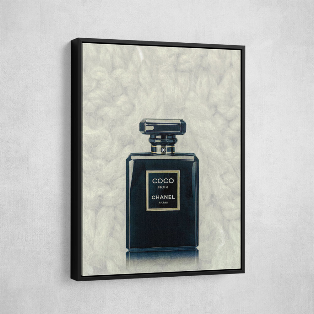 Coco Chanel Noir Perfume Bottle
