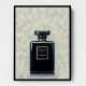 Coco Chanel Noir Perfume Bottle