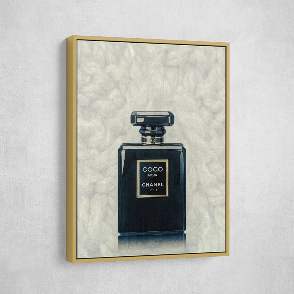 Coco Chanel Noir Perfume Bottle