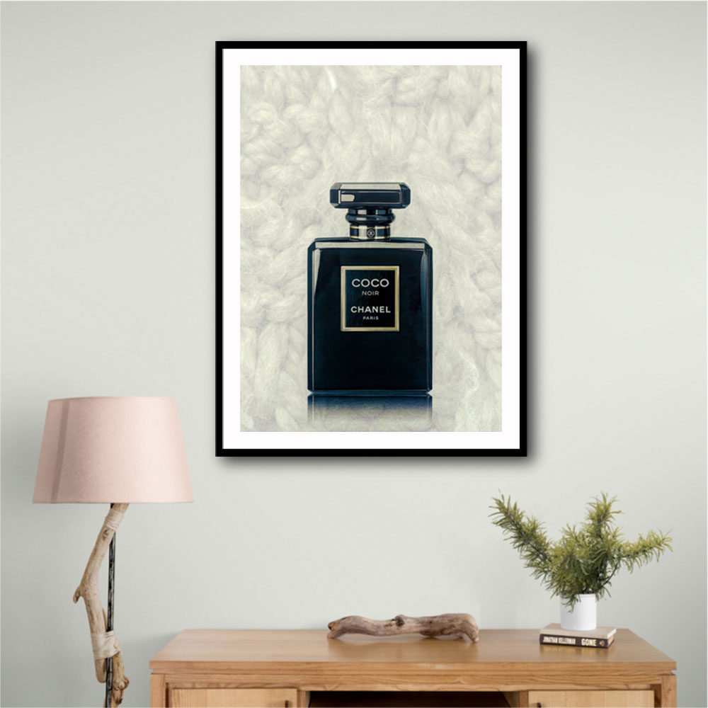 Coco Chanel Noir Perfume Bottle