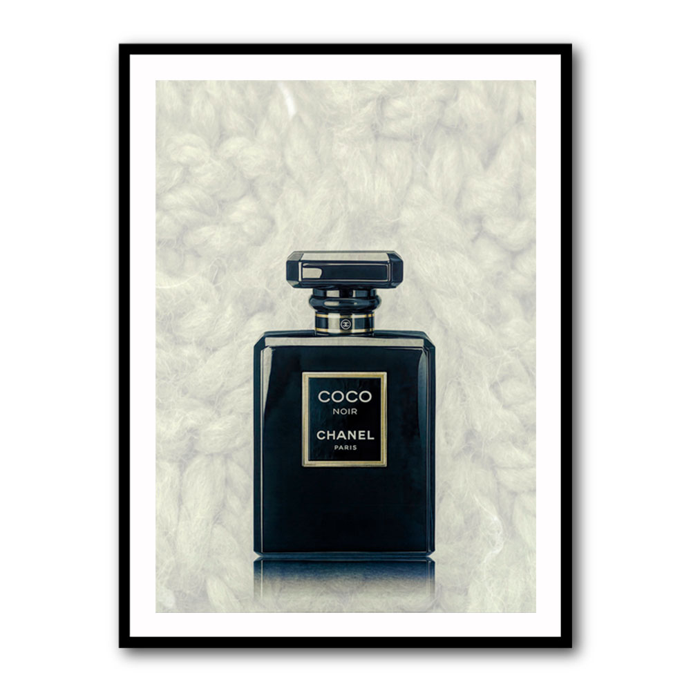 Coco Chanel Noir Perfume Bottle