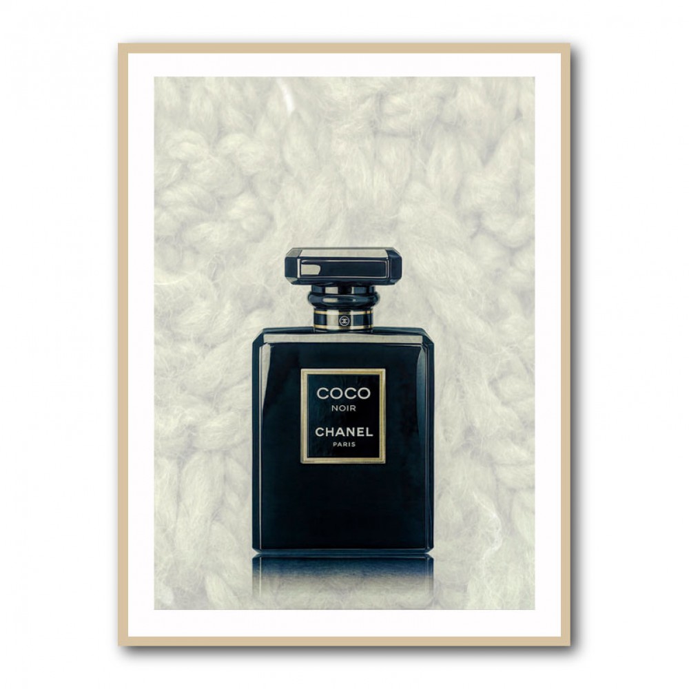 Coco Chanel Noir Perfume Bottle