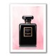 Chanel Coco Noir Perfume Bottle On Pink