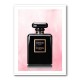 Chanel Coco Noir Perfume Bottle On Pink