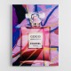 Coco Mademoiselle Perfume Bottle Abstract