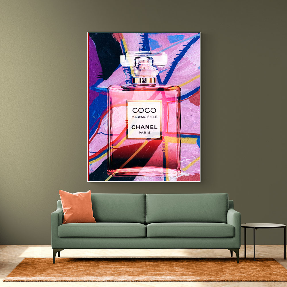 Coco Mademoiselle Perfume Bottle Abstract Coco Mademoiselle Perfume Bottle Abstract
