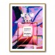 Coco Mademoiselle Perfume Bottle Abstract