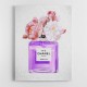 Chanel Purple Perfume Flowers