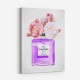 Chanel Purple Perfume Flowers