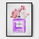 Chanel Purple Perfume Flowers