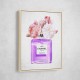 Chanel Purple Perfume Flowers