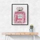 Chanel No 5 Pink Splatter