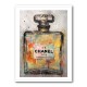 Chanel No 5 Abstract Grunge