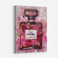 Chanel No 5 Abstract Grunge