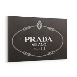 Prada Marfa Black & Gold Sign
