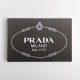 Prada Marfa Black & Gold Sign