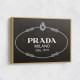 Prada Marfa Black & Gold Sign