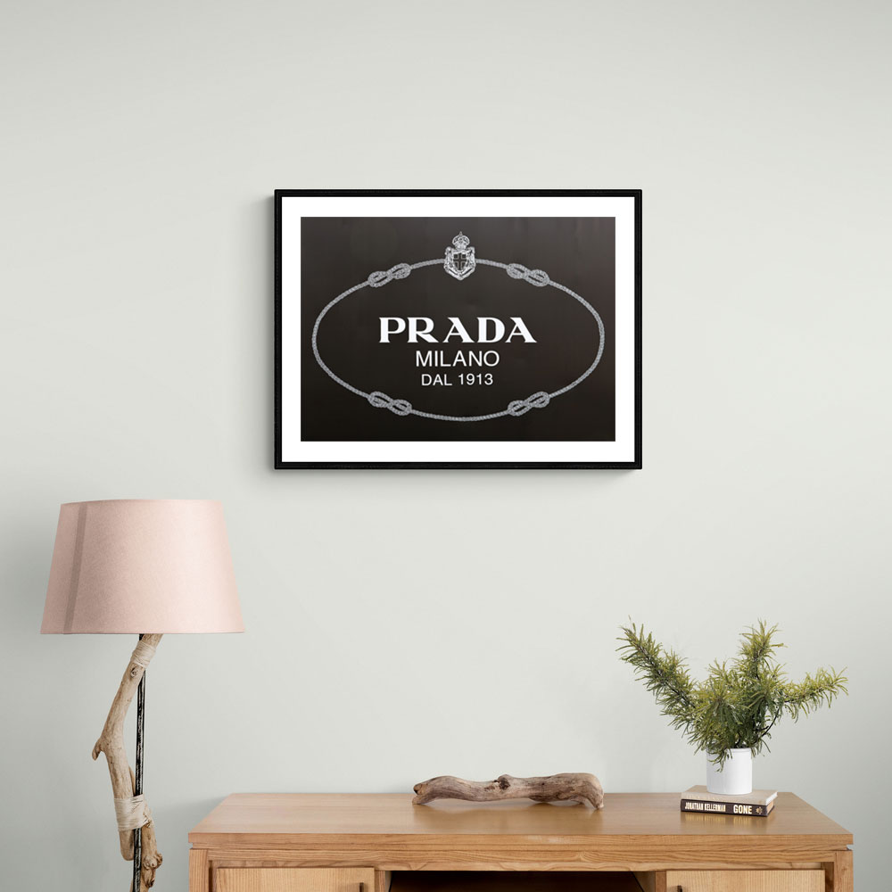 Prada Black Sign