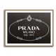 Prada Marfa Black & Gold Sign