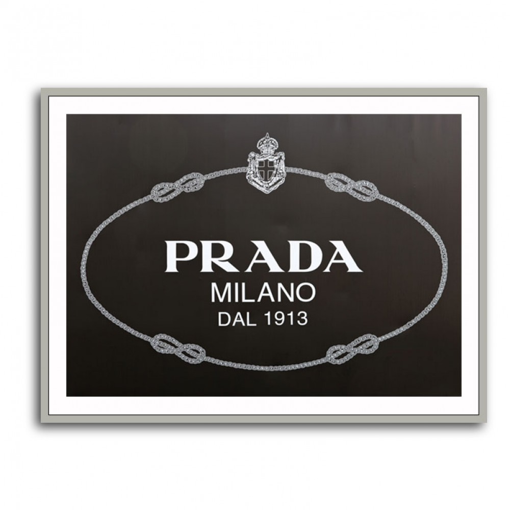 Prada Black Sign