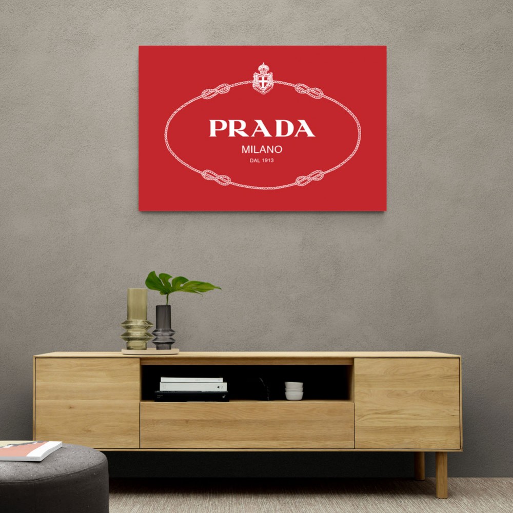 Prada Red Sign